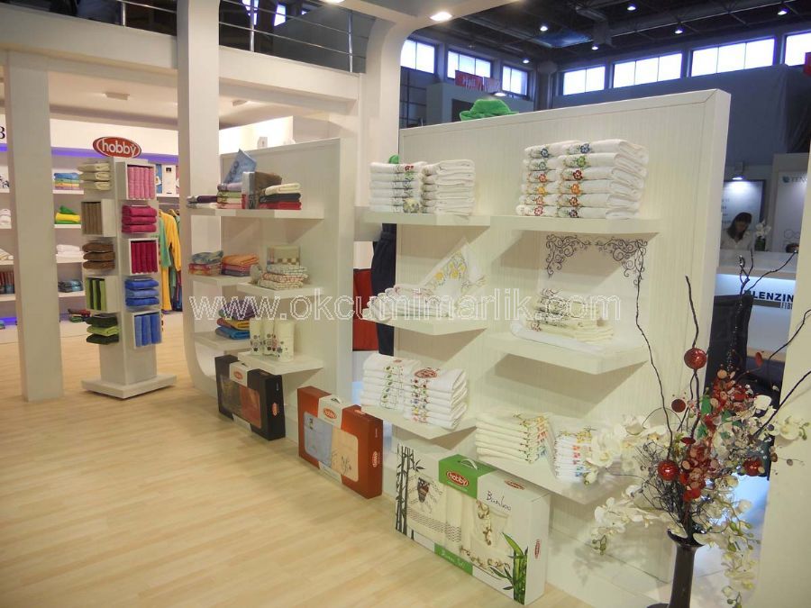 Tekstil Fuarı Hobby Stand Raf Tasarımı