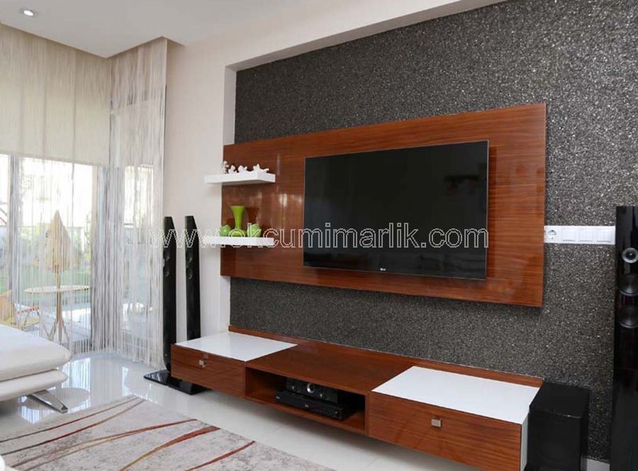 İç Mimari Modern Tv Ünitesi