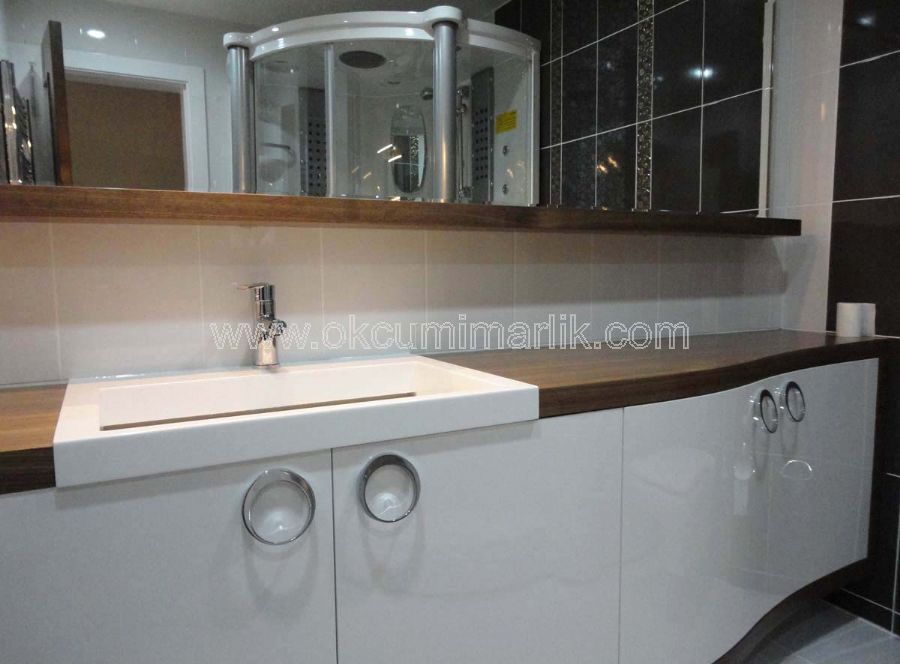 İç Mimari Modern Banyo